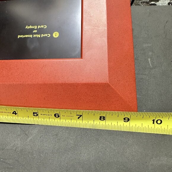 Brookstone Digital Photo Frame USB Video In/Out Memory Card Input 9.5 x 8.5 - Picture 11 of 13